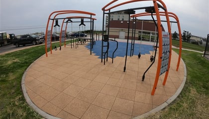 Exterior Fitness Area in NJ